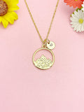 18K Gold Plated Mountain Necklace, Dainty Nature Pendant Gift for Women, N7224