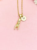 18K Gold Plated Mano Cornuto Necklace, Italian Hand Pendant Gift for Women, N7227