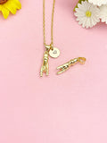 18K Gold Plated Mano Cornuto Necklace, Italian Hand Pendant Gift for Women, N7227