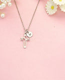 Jesus Silver Cross Necklace, Faith Pendant, Tarnish Resistant, N5233