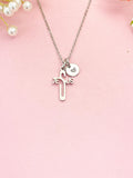 Jesus Silver Cross Necklace, Faith Pendant, Tarnish Resistant, N5233