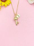 18K Gold Plated Mushroom Necklace, Dainty Toadstool Pendant Gift for Women, N7252