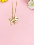 18K Gold Plated Dinosaur Necklace, Dainty T‑Rex Pendant Gift, N7262