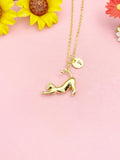 18K Gold Plated Cat Necklace, Dainty Stretching Cat Pendant Gift, N7264