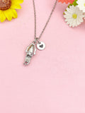 Silver Squid Necklace, N7268