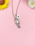 Silver Squid Necklace, N7268