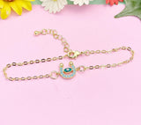 Horseshoe Evil Eye Bracelet, Luck Protective Gift, Bolo Bracelets, N4949