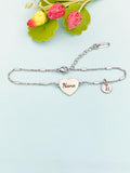 Nana Gifts, Nana Bracelet, Stainless Steel Heart Bracelet, Nana Jewelry, Mother's Day Gift, Personalized Gifts, D264