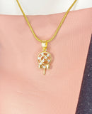 Lollipop Pendant Necklace, 7359