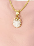 Seashell Pendant Necklace, 7360
