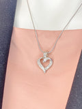 Silver Heart Necklace, 7367