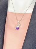 Silver Fairy Angel Pendant Necklace, 7377