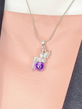 Silver Fairy Angel Pendant Necklace, 7377