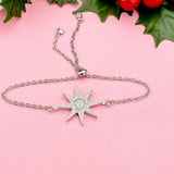 Silver Sun Bracelet, 7382