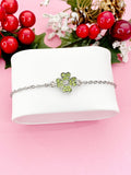 Silver Clover Bracelet, 7390