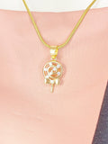 Lollipop Pendant Necklace, 7359