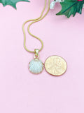 Seashell Pendant Necklace, 7360