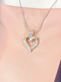 Silver Heart Necklace, 7367