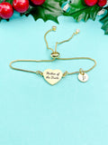 Gold Mother of the Bride Bracelet, D585