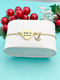 Gold Mother of the Bride Bracelet, D585