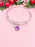 Silver Mermaid Charm Bracelet, B3128