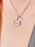 Real Mustard Seed Pendant Necklace, Personalized Faith Jewelry, Tarnish Resistant Stainless Steel, N7474