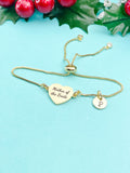 Gold Mother of the Bride Bracelet, D585