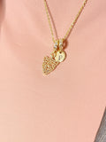 Gold Leopard Necklace, Panther Pendant, Personalized Birthday Everyday Wear Animal Lover Gift for Her, 1968