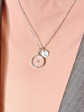 Real Mustard Seed Pendant Necklace, Personalized Faith Jewelry, Tarnish Resistant Stainless Steel, N7474