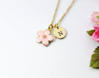 Flower Girl Necklace Gift, Gold Magnolias Necklace, Flower Girl Gift Necklace, Flower Girl Proposal Jewelry, Bridal Party Gift, N3116