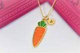 Gold Carrot Necklace, Gold Carrot, Personalized, Birthday Gift, Graduation Gift, Christmas Gift, Thank You Gift, Appreciation Gift, N3575