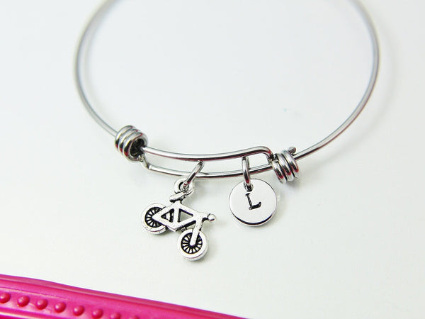 Bicycle Bracelet, Personalized Gift, N4184