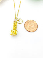 Gold Rabbit Necklace - Lebua Jewelry, Birthday Gifts, N5205A