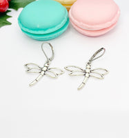Silver Dragonfly Earrings - LeBua Jewelry, Hypoallergenic Earrings, Birthday Gift, NL725