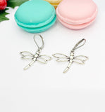 Silver Dragonfly Earrings - LeBua Jewelry, Hypoallergenic Earrings, Birthday Gift, NL725