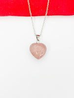 Strawberry Quartz Necklace - Lebua Jewelry, Natural Gemstone Jewelry, Birthday Gifts, Personalized Customized Gifts, N5240