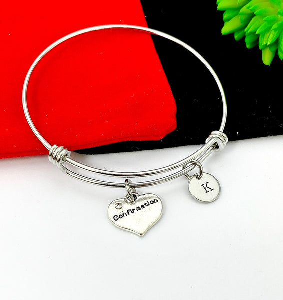 Silver Confirmation Bracelet- Lebua Jewelry, Confirmation Jewelry Gifts, Personalized Customized Gifts, N609