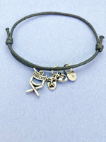 Best Seller Christmas Gifts, Silver Director Chair Comedy Bracelet - Lebua Jewelry, Actor Theater Arts Gifts, N4929C